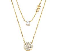 Michael Kors - Collar de Plata de Ley en Tono Dorado Premium para Mujer MKC1591AN710