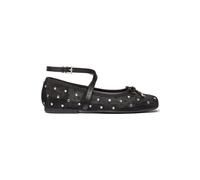 Michael Kors Collette Wrap Ballet Shoe In Black Studs Talla: 36 | Bailarinas Outlet | Mujer | Negro
