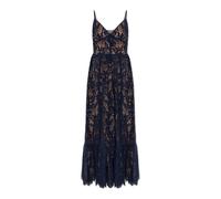 Michael Kors - Corded Floral Lace Maxi Dress - Dresses - Mujer - Azul - M -