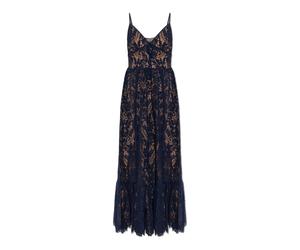 Michael Kors - Corded Floral Lace Maxi Dress - Dresses - Mujer - Azul - M -