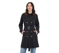 Michael Kors Double Button Trench Coat With Belt And Detachable Hood Gabardina Mujer (Pack de 1)
