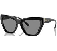Michael Kors Mujer MK2211U DUBAI 30053F Gafas de sol Inyectado Negro Gris Cat Eye Normal Antirreflejo