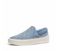 Michael Kors Eddie sin cordones para hombre, Mk Signature/New Horizon Wash, 7.5