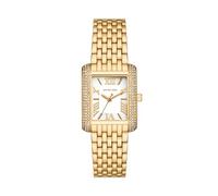 Michael Kors Emery Reloj para Mujer, Movimiento de Cuarzo de Tres Agujas de 27 mm con Correa de Acero Inoxidable