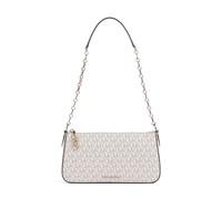 Michael Kors Empire Medium Bolso de hombro crema, lona, mujer
