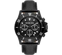 Reloj de Hombre MICHAEL KORS EVEREST MK9053 Chrono Cuero Negro