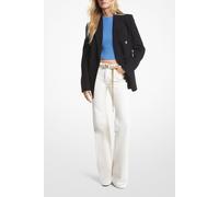Michael Kors Flared Denim Jeans With Chain Belt In White Talla: 26 | Pantalones Anchos Outlet | Mujer | Azul