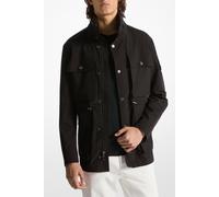 Michael Kors Four Pocket Utility Technical Zip Up Jacket In Black Talla: L | Chaquetas finas Outlet | Hombre | Negro