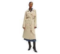 Michael Kors - Gabardina de Crepé Texturizado - Coats - Mujer - Beige - L -