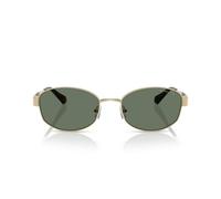 Michael Kors Mujer MK1161 MONTE CARLO 10143H Gafas de sol Metal Oro Verde Redonda Normal