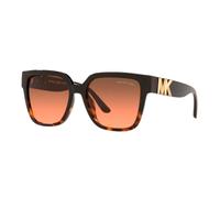 Michael Kors 0MK2170U Sunglasses, Dark Tortoise/Brown Shaded, 54 para Mujer
