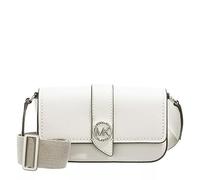 Michael Kors Greenwich bolsa de hombro para mujer, Optic White