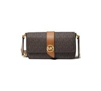 Michael Kors Greenwich Extra Small Crossbody Bag In Brown Logo Print Talla: OS | Bandoleras cruzadas Outlet | Mujer | Marrón