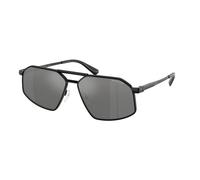 Michael Kors Hombre Michael Kors MK1167 MAR VISTA 100588 Gafas de sol Metal Negro Plata Geométrico Normal Sombreado