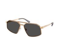 Michael Kors Hombre Michael Kors MK1167 MAR VISTA 189987 Gafas de sol Metal Oro Gris Geométrico Normal