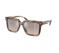 Michael Kors Hombre MK2217U ABRUZZO 39776I Gafas de sol Acetato Marrón Marrón Cuadrada Normal Espejo