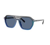Michael Kors Hombre Sunglass Jackson Hole - Color del Marco: Gris Degradado, Color de la Lente: Azul liso