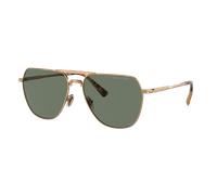 Michael Kors Hombre Sunglass Keswick - Color del Marco: Oro Brillante, Color de la Lente: Verde aceituna