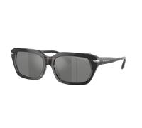 Michael Kors Hombre Sunglass Lake Tahoe - Color del Marco: Cuerno Negro, Color de la Lente: Espejo negro