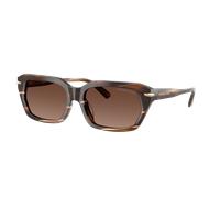 Michael Kors Hombre Sunglass Lake Tahoe - Color del Marco: Marrón y cuerno, Color de la Lente: Polarizadas marrón liso