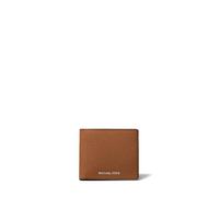 Michael Kors Hudson Billfold - Cartera para hombre, Equipaje de cuero granulado, One Size, Cartera Hudson Billfold