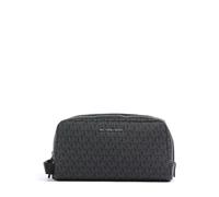 Michael Kors Hudson Neceser negro, imitación de cuero, 25 x 14 x 11cm