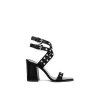 Michael Kors Irene Heeled Sandal Black Talla: 36 | Chancletas Outlet | Mujer | Negro