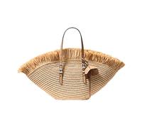 Michael Kors Bolso Tote Isa PequeñoTejido a Mano Color Natural