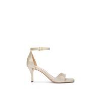 Michael Kors Jaida Heeled Sandal Pale Gold Talla: 40 | Chancletas Outlet | Mujer | Amarillo