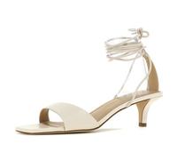 Michael Kors Jaida, Heeled Shoes Mujer, Crema Claro, 36.5 EU