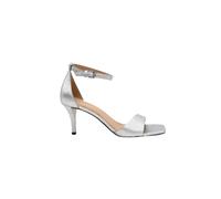Michael Kors - Jaida Metallic Leather Sandal - Shoes - Mujer - Gris - 37 EU -
