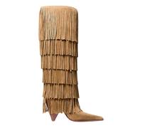 Michael Kors - Jayla High Boot - Shoes - Mujer - Beige - 39 1/2 EU -