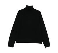 Michael Kors- Jersey de Lana de Lujo para Mujer- Knitwear- Mujer- Negro- S- Jersey de Lana de Lujo para Mujer