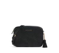 Michael Kors Jet Set | Bandolera | negro | cuero de vaca graneado