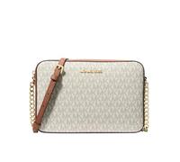 Michael Kors Jet Set bolsa de hombro para mujer, Vanilla