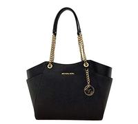 Michael Kors Jet Set Bolso tote grande de viaje con cadena para mujer Negro Talla Unica