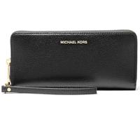 Michael Kors Jet Set Cartera de Viaje Continental Grande de Piel martillada
