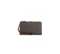 Michael Kors Monedero Jet Set en canvas marrón