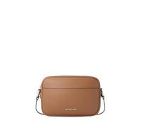 Michael Kors Jet Set Large Pebbled Leather Camera Crossbody Bag Luggage