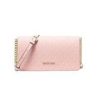 Michael Kors Jet Set Signature Logo Crossbody Bag Powder Blush