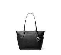 Michael Kors Jet Set Top Zip EW Top Zip Tote Bolso totes, Mujer, Negro (Black)