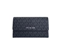 Michael Kors Jet Set Travel - Cartera Grande de Piel Triple (PVC Negro 2018), PVC Negro 2018, M, Clásico