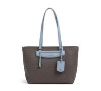 Michael Kors Jet Set Travel Medium | Bolsa shopping | azul,marrón | sintética