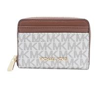Michael Kors Jet Set Travel - Tarjetero (tamaño Mediano), Color Vainilla