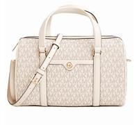 Michael Kors JST TRAVEL - Bolso mediano tipo duffle/maletín de hombro y bandolera, color crema claro