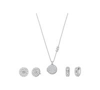 Michael Kors Juego de joyas para mujer, plata 925, circonitas, talla única, plata 32025883