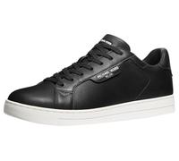Michael Kors Keating - Tenis con cordones para hombre, Negro, 9.5