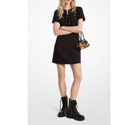 Michael Kors Lace Up Detail Mini Dress In Black Talla: 34 | Mini Vestidos Outlet | Mujer | Negro