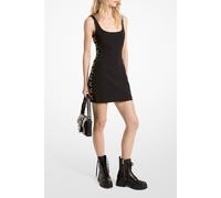 Michael Kors Lace Up Detail Mini Dress In Black Talla: 38 | Mini Vestidos Outlet | Mujer | Negro