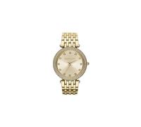 Michael Kors Ladies Darci Reloj Esfera Dorada y Pulsera Detalle Cristal MK3216